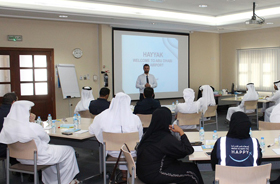 Abu Dhabi Customs organizes a series of training workshops on Hayyak Program